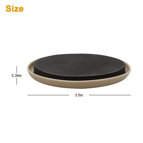 16 Pcs Reusable Heavy Furniture Sliders Moving Kit 8.98cm