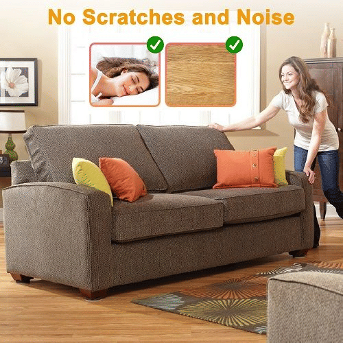 16 Pcs Reusable Heavy Furniture Sliders Moving Kit 8.98cm