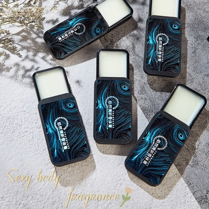 Generic 5-Piece Solid Perfume Set Unisex Long-Lasting Fragrance Balm