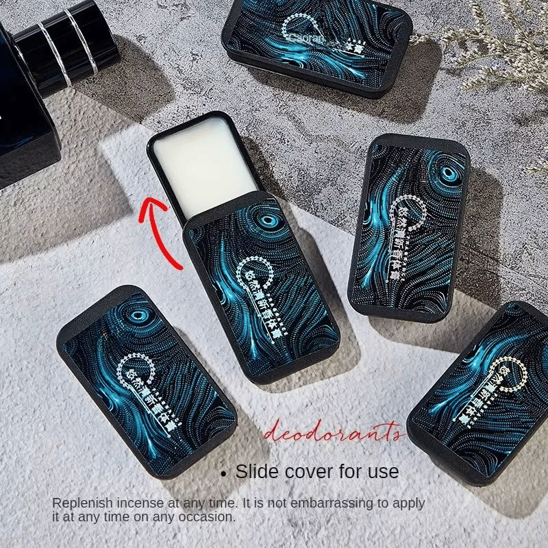 Generic 5-Piece Solid Perfume Set Unisex Long-Lasting Fragrance Balm