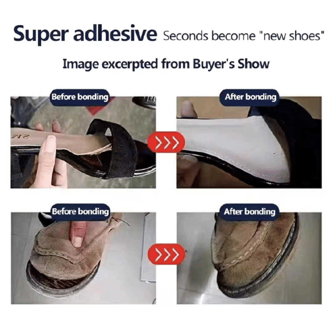 60g Professional Waterproof Quick-Drying Shoe Repair Glue - Universal Instant Adhesive