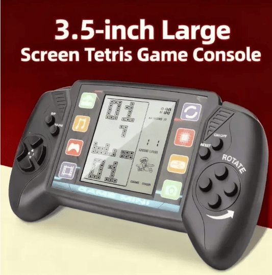 Portable Handheld Brick Game Console Nostalgic Educational Toy