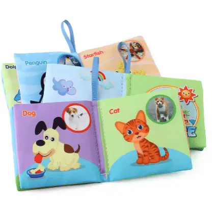 Generic Enlightenment Cloth Book Educational Toy for Infants 0-36 Months