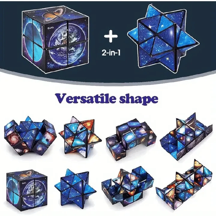 Magic Infinite Cosmic Cube Fidget Toy Educational Star Cube