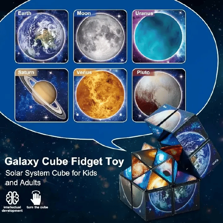 Magic Infinite Cosmic Cube Fidget Toy Educational Star Cube