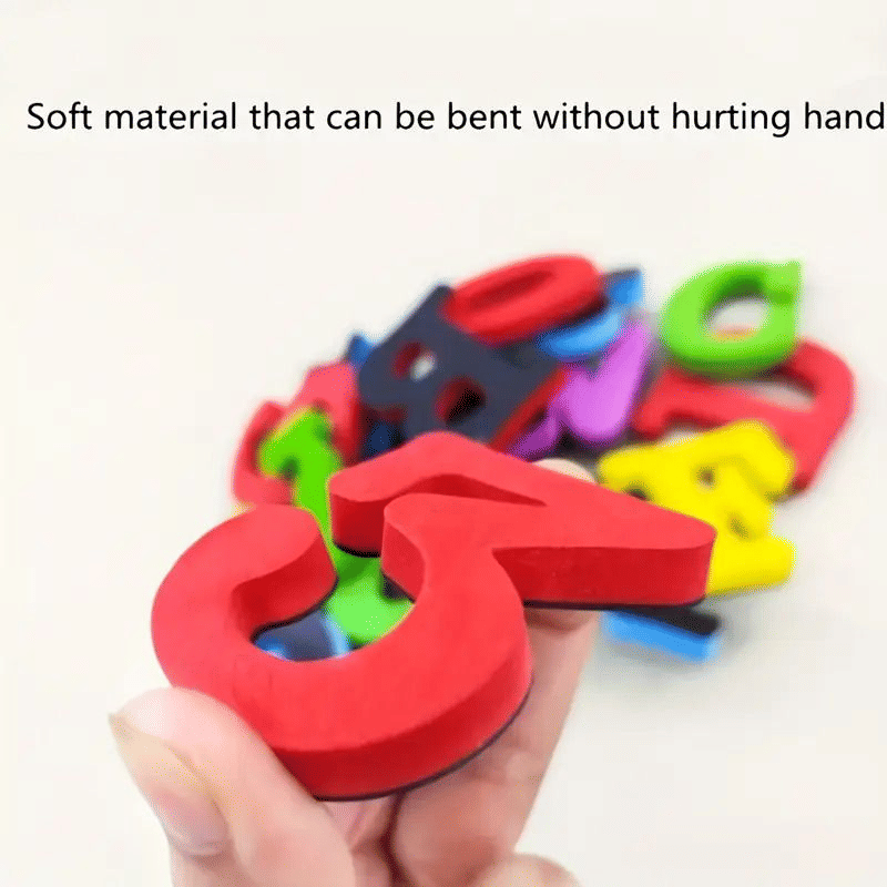 Generic Magnetic Educational Toy Set Alphabet Letters and Numbers