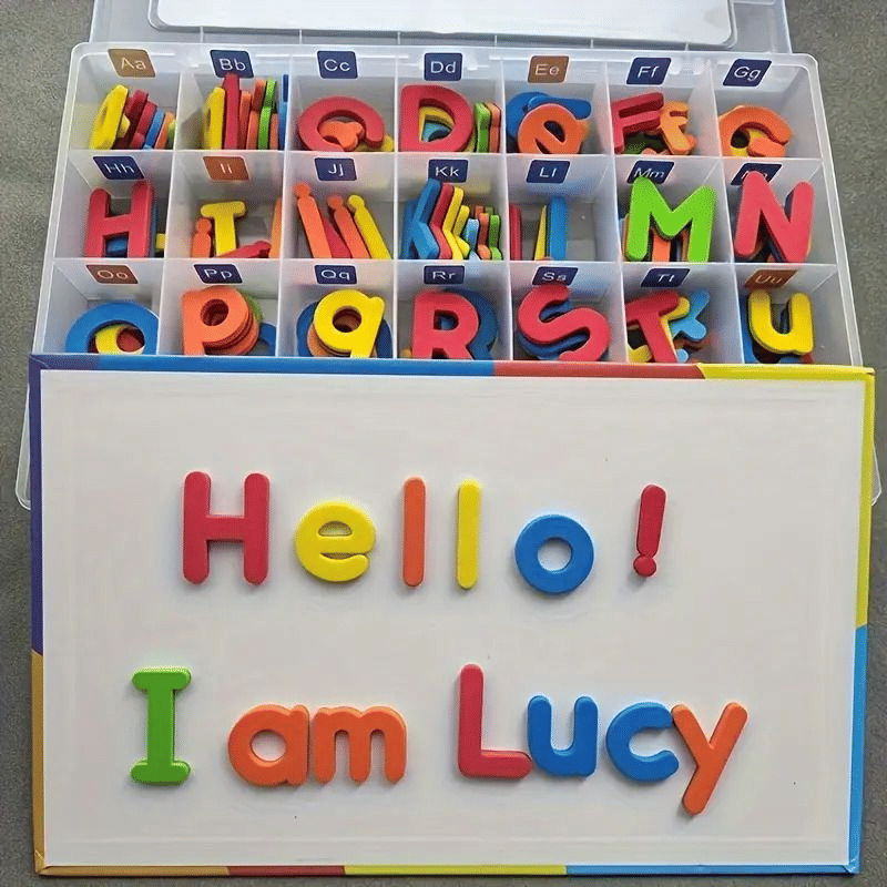 Generic Magnetic Educational Toy Set Alphabet Letters and Numbers