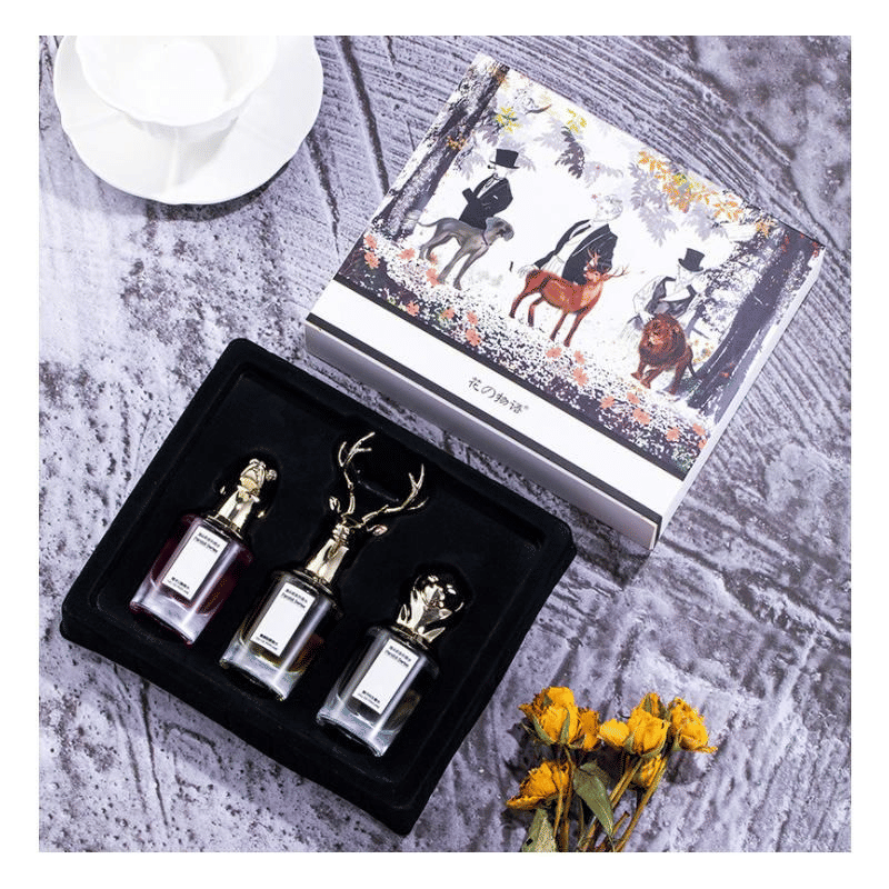 3-Piece Men's Perfume Gift Set with Long-Lasting Fresh Fragrances