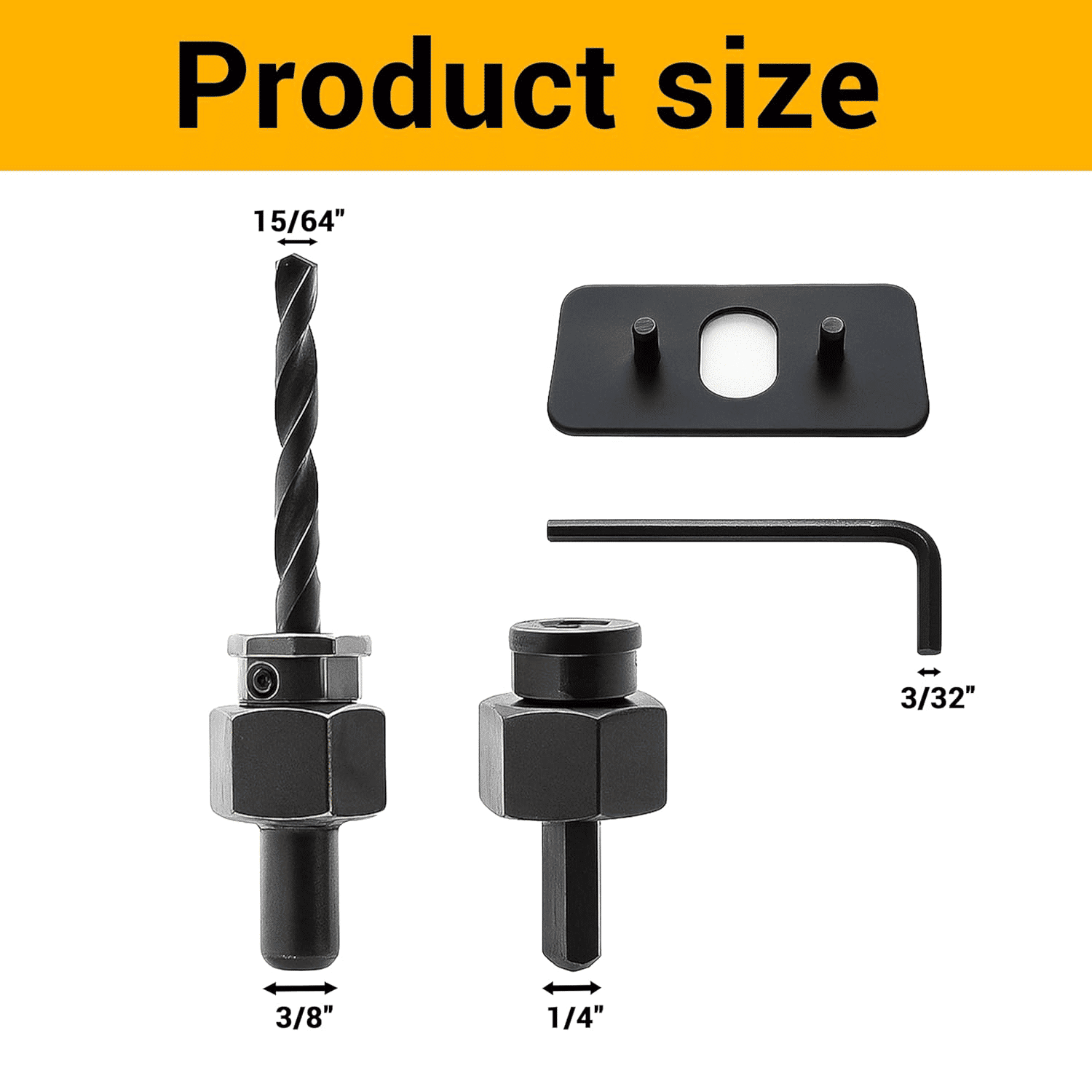 Hole Saw Set 16-Piece 3/4in to 5in for Soft Materials