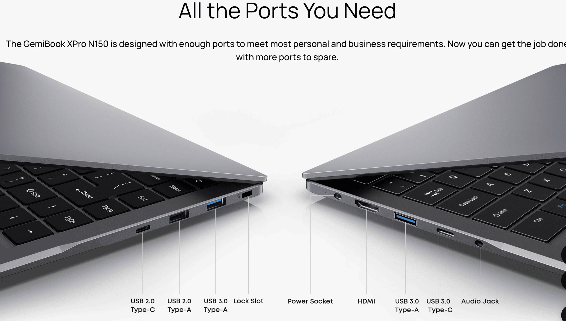 Chuwi GemiBook XPro 14-inch Full HD Ultrabook, Intel N100 16GB 512GB SSD