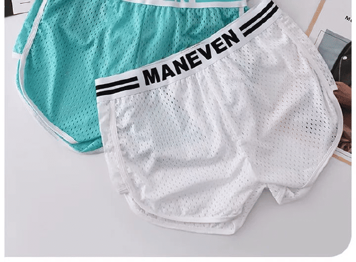 3-Pack Men's Mesh Breathable Boxer Briefs - Soft, Quick-Dry, Comfortable Polyester Fabric