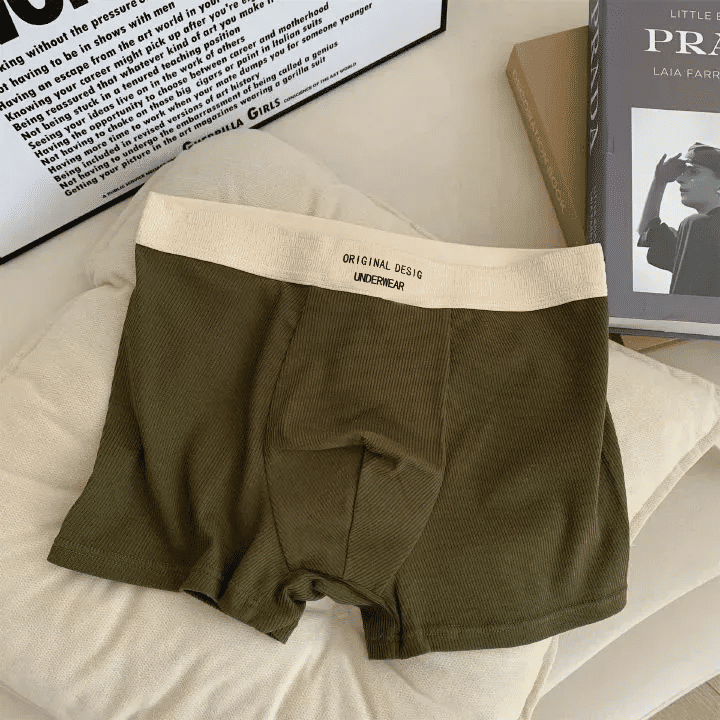 3 Pack Men's Soft Stretch Boxer Briefs - Comfortable Fashion Flat Underwear Multipack