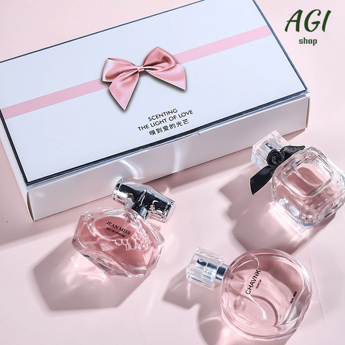 Women's Fragrance Perfume Set 30ml 3-Piece Gift Box