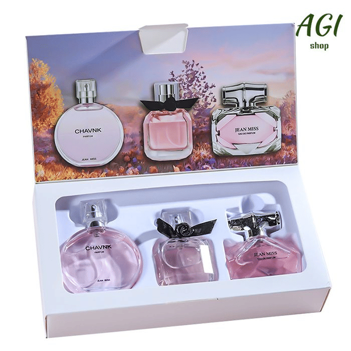 Women's Fragrance Perfume Set 30ml 3-Piece Gift Box
