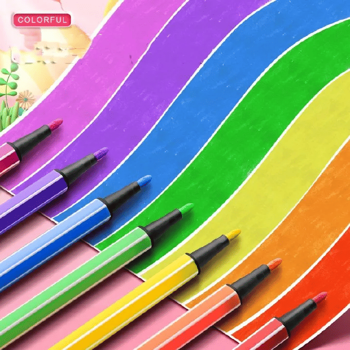 Watercolor Pen Drawing Set for Kids Non-toxic Washable 36 Colors