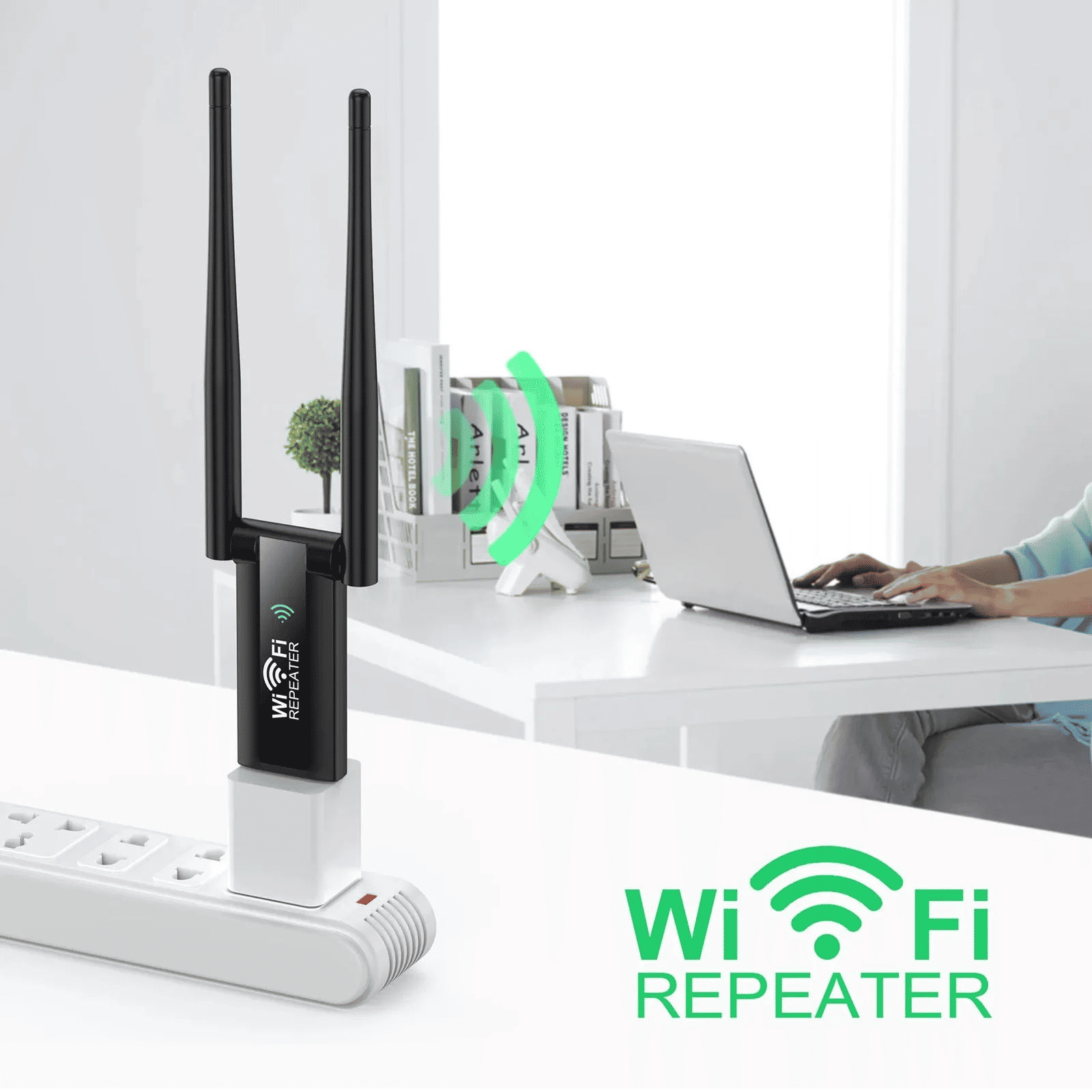 USB 2.4G 300Mbps Wireless WiFi Repeater Extender for Home Network Boost