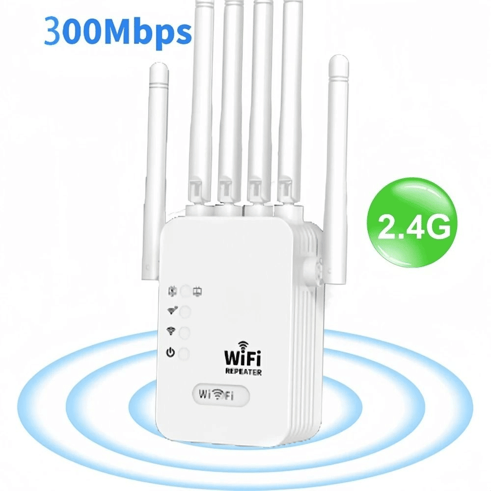 Powerful 1200Mbps Dual-Band WiFi Repeater Booster | 2.4G/5GHz Signal Extender