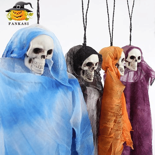 Halloween Skeleton Hanging Ghost Doll for Haunted House Decoration