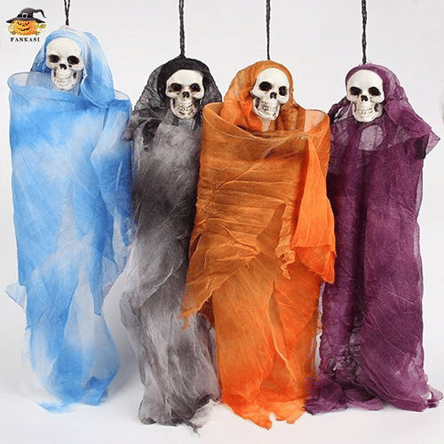 Halloween Skeleton Hanging Ghost Doll for Haunted House Decoration