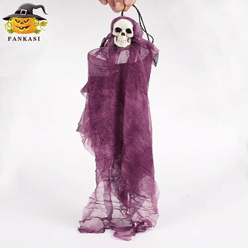 Halloween Skeleton Hanging Ghost Doll for Haunted House Decoration