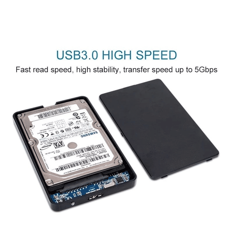 RichRipple Portable External Hard Drive HDD USB 3.0 320GB Black