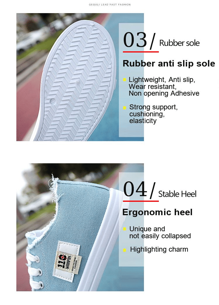 ASSKLO Women's Slip-Resistant Breathable Canvas Sneakers: Classic Casual Everyday Shoes