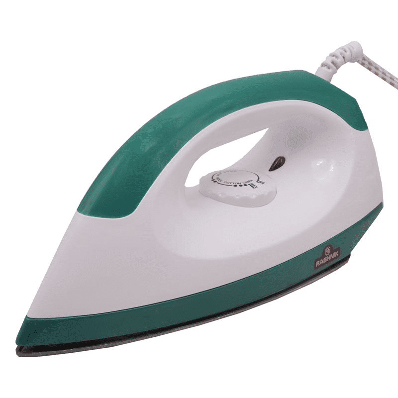 Rashnik RN-701 1200W Electric Dry Iron with Non-stick Coated Soleplate