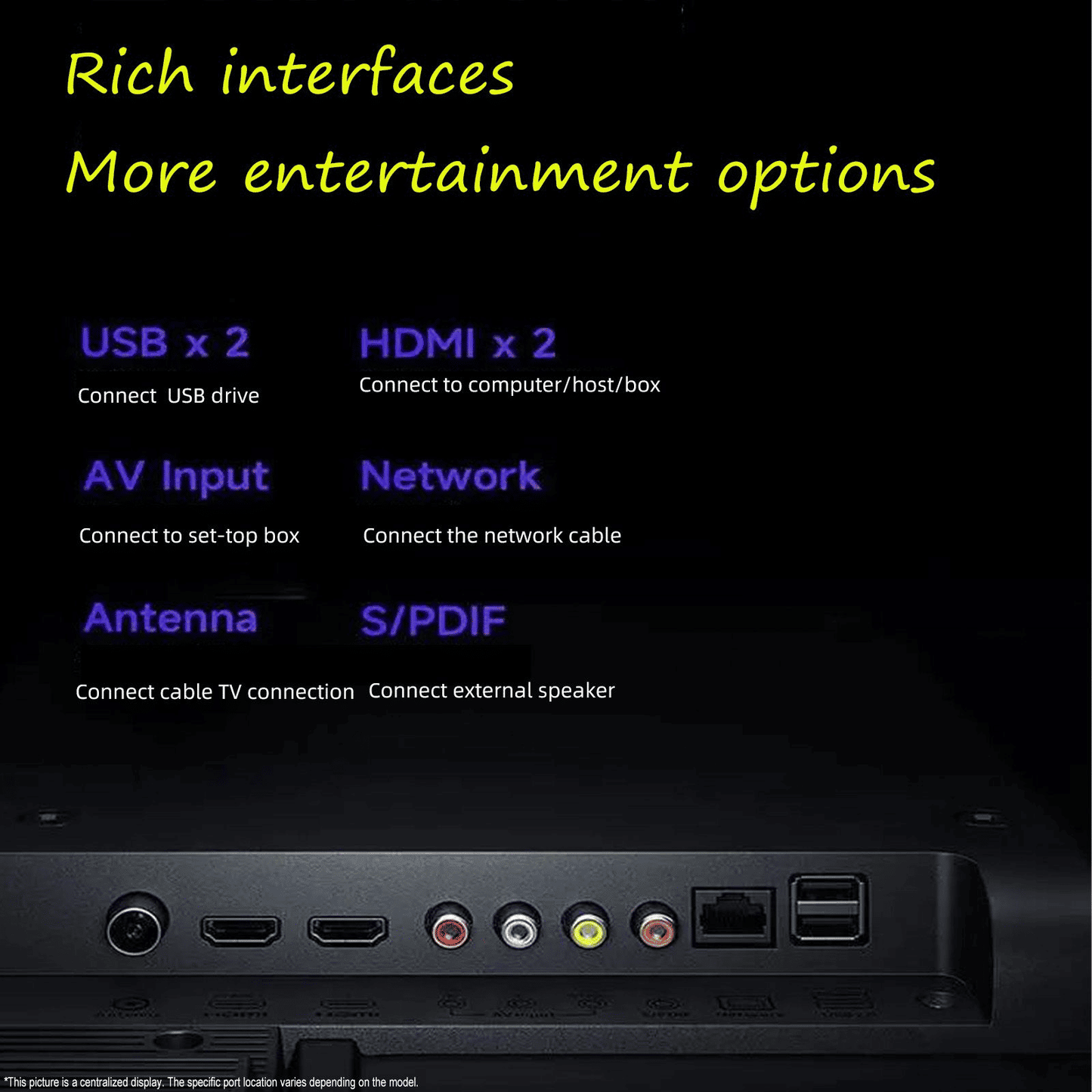 Vitron 32-inch Frameless Smart HD Android 11 TV with Netflix Bluetooth DVB-T2