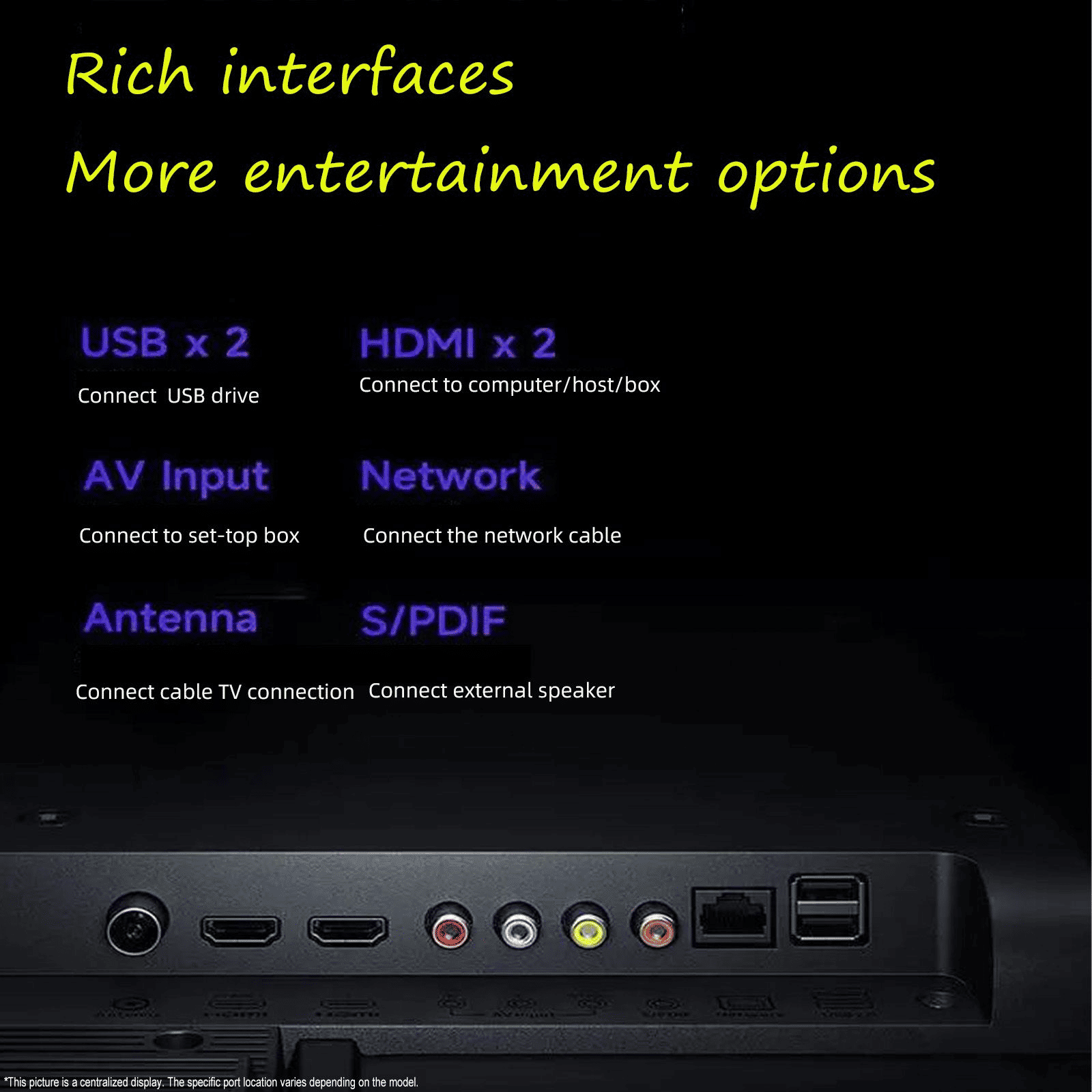 Vitron 32-inch Frameless Smart HD Android 11 TV with Netflix Bluetooth DVB-T2