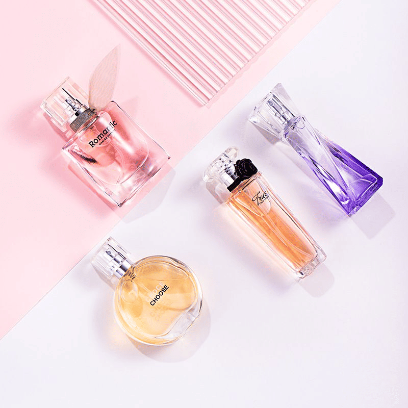 4-Piece Women's Perfume Gift Set Floral and Fruity Fragrances