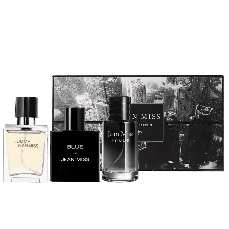 Generic 3-Bottle Men's Cologne Gift Set Fruity Long-Lasting Fragrance