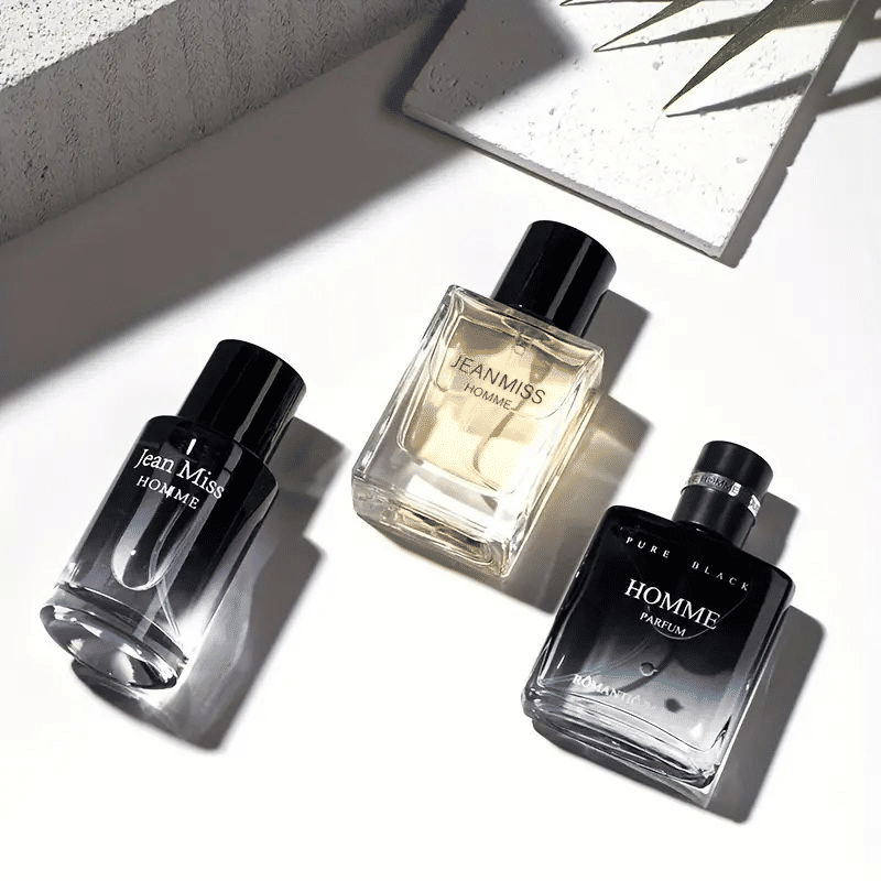 Generic 3-Bottle Men's Cologne Gift Set Fruity Long-Lasting Fragrance