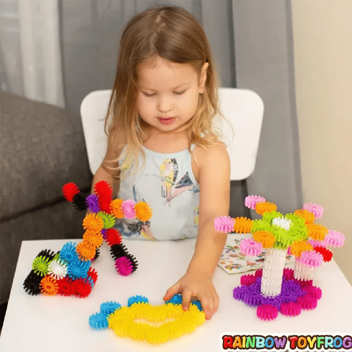 150-Piece Interlocking Gear Building Blocks Set Educational Construction Toy