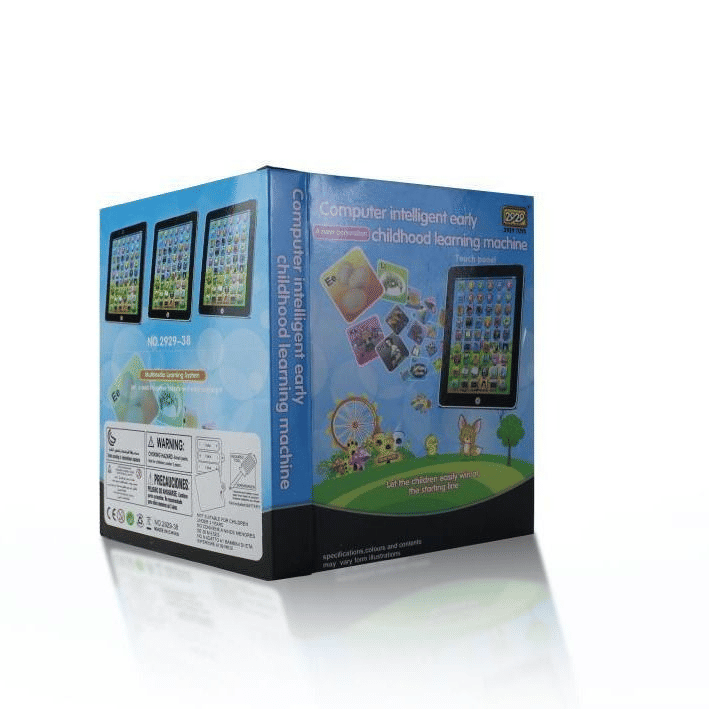 Generic Interactive Electronic Kids Learning Tablet Blue