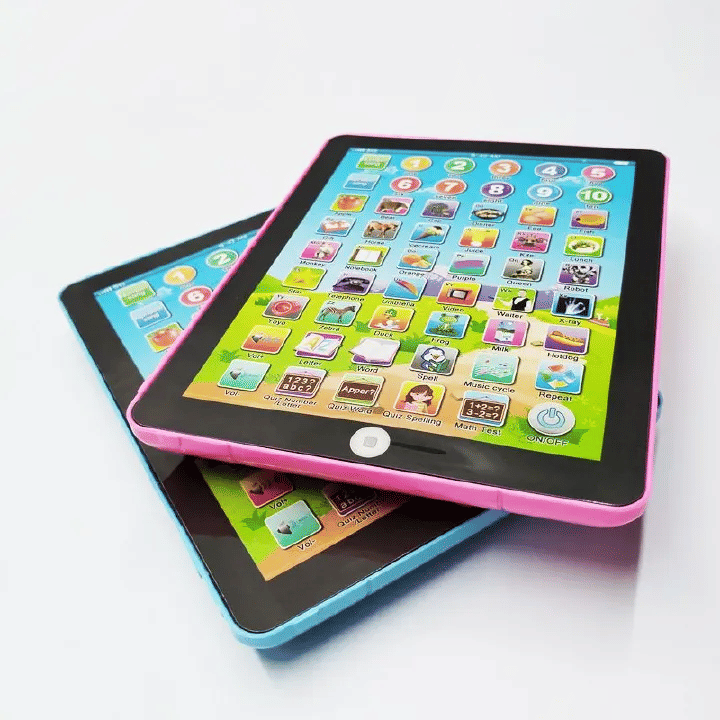 Generic Interactive Electronic Kids Learning Tablet Blue