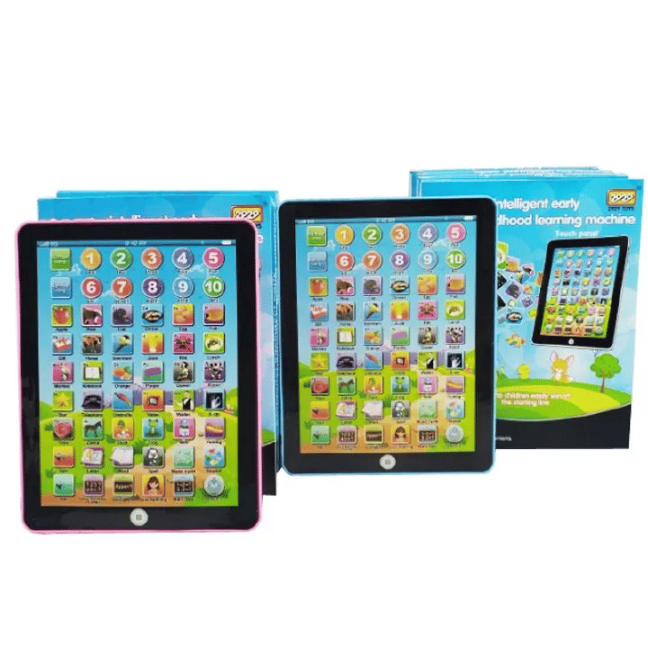 Generic Interactive Electronic Kids Learning Tablet Blue
