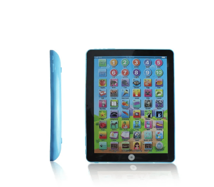 Generic Interactive Electronic Kids Learning Tablet Blue