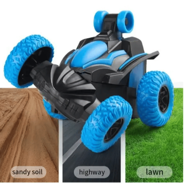 Generic Wireless Remote Controlled Stunt Car Rotating Off-road Toy