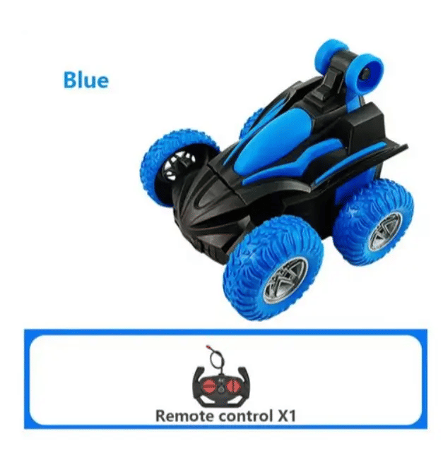 Generic Wireless Remote Controlled Stunt Car Rotating Off-road Toy