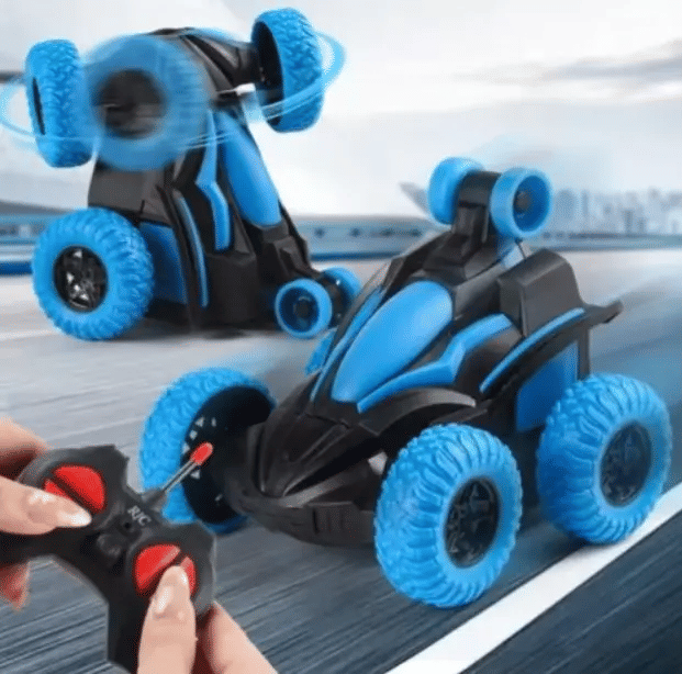 Generic Wireless Remote Controlled Stunt Car Rotating Off-road Toy