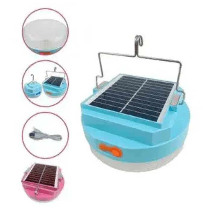 Generic DP Light Solar Rechargeable LED Bulb Waterproof Portable with Hook