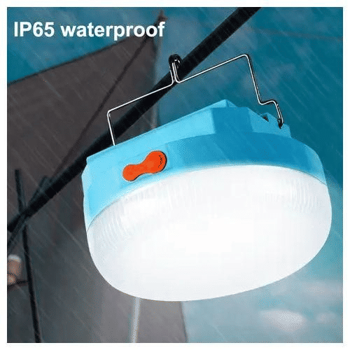 Generic DP Light Solar Rechargeable LED Bulb Waterproof Portable with Hook
