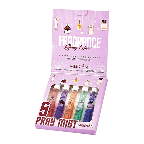 Perfume Lady Fragrance Spray Mist 5-Piece Set Floral 50ml