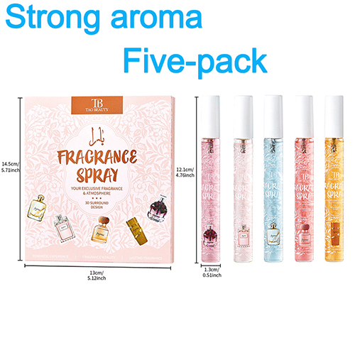 Dubai Royal Women's Perfume Set 5-Piece Pocket Fragrance Collection