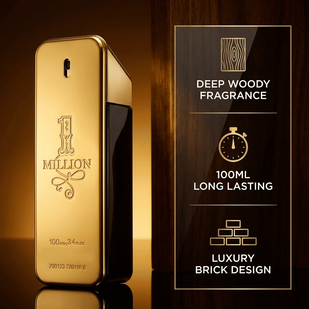 Generic Men's Woody Eau de Parfum Long-lasting Fragrance 100ml