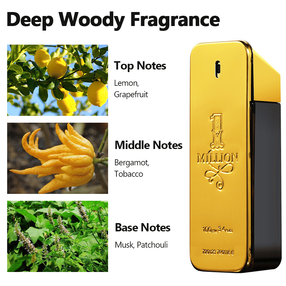 Generic Men's Woody Eau de Parfum Long-lasting Fragrance 100ml