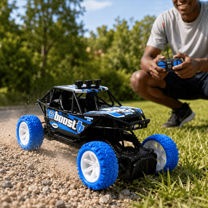 4-Channel RC Off-Road Climbing Car Toy for Kids 8+ Years