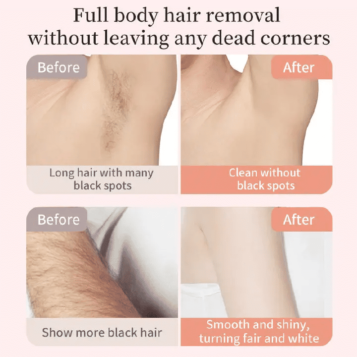 2-in-1 Women's Electric Shaver for Face, Bikini and Body
