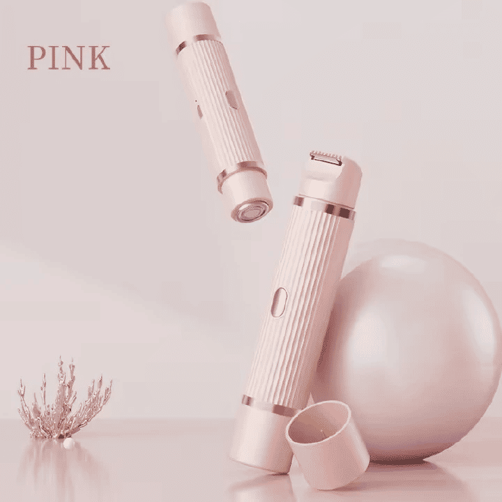 2-in-1 Women's Electric Shaver for Face, Bikini and Body