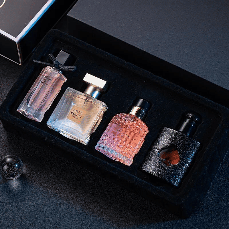 4-Piece Ladies Floral Eau De Parfum Perfume Gift Set